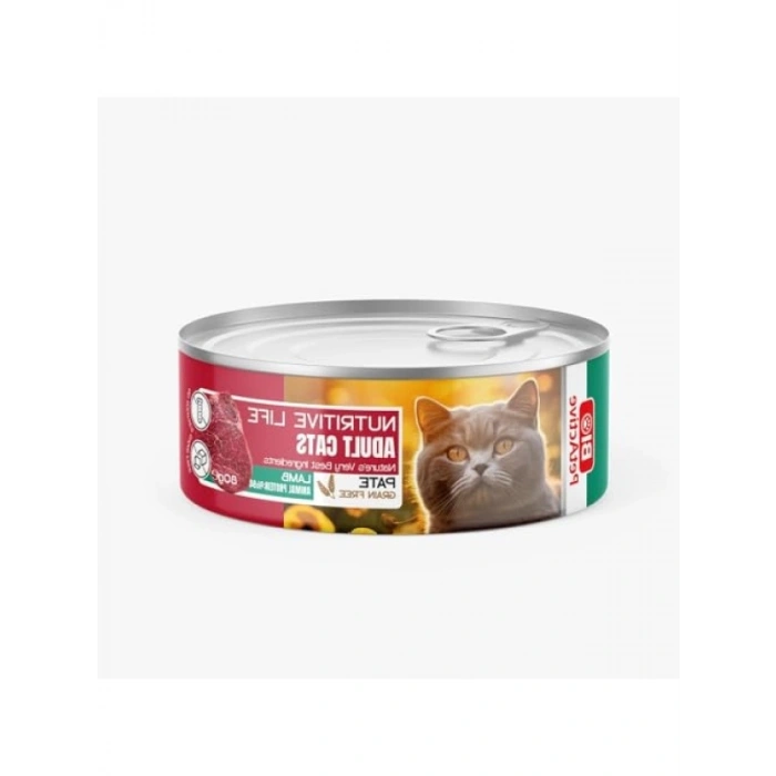 Kuzu Etli Yaş Kedi Maması Konserve (24 x 80g)