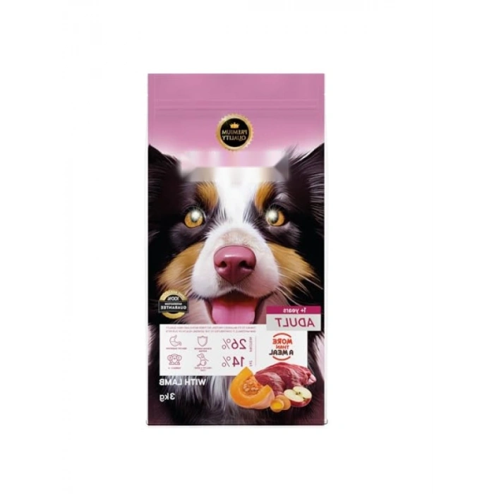 Kuzu Etli Yetişkin Köpek Kuru Maması - 3 Kg