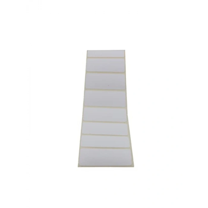 Lamine Termal Etiket, 60mm x 30mm, 1500 Adet Ruloda