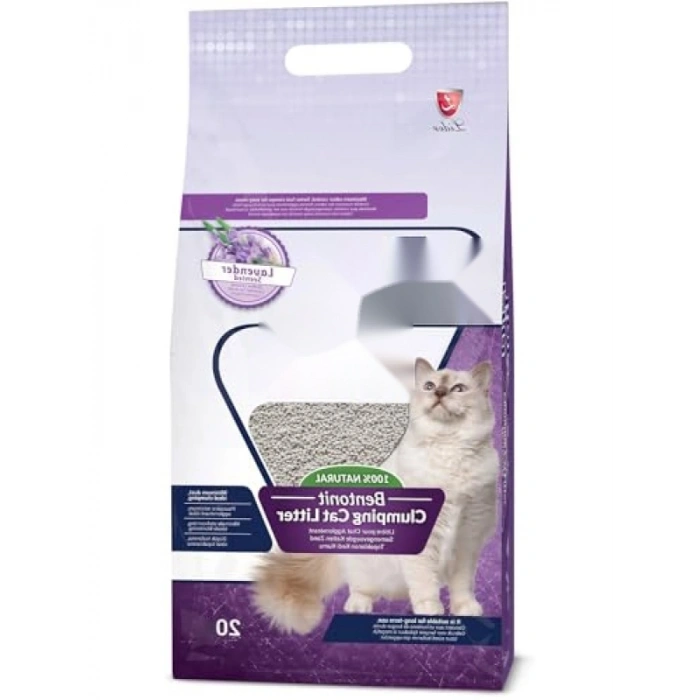 Lavanta Kokulu Bentonit Kedi Kumu 20 L