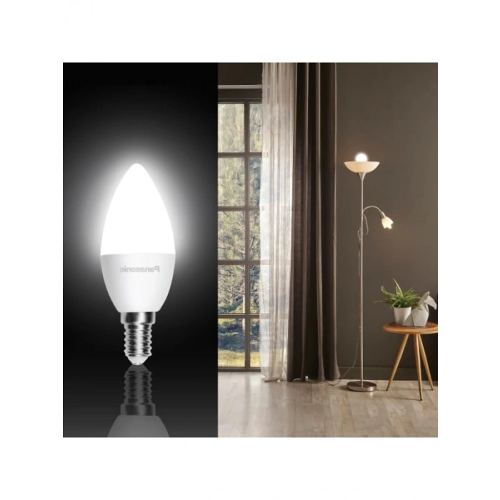 LED Aydınlatma Lambası - E14, 4.9W, 470LM, 4000K Günışığı