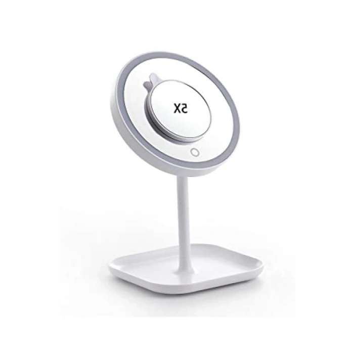 LED Işıklı Dokunmatik Makyaj Aynası - 1X+5X Büyütme