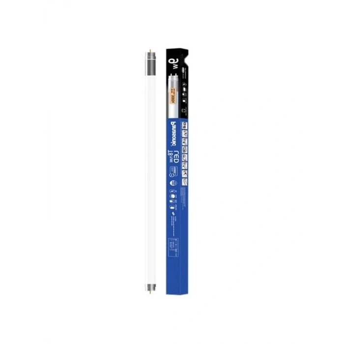LED TUBE T8, Sıcak Beyaz Işık, 9W, 1000LM, 60CM, G13