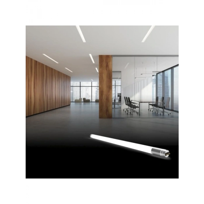 LED TUBE T8, Sıcak Beyaz Işık, 9W, 1000LM, 60CM, G13
