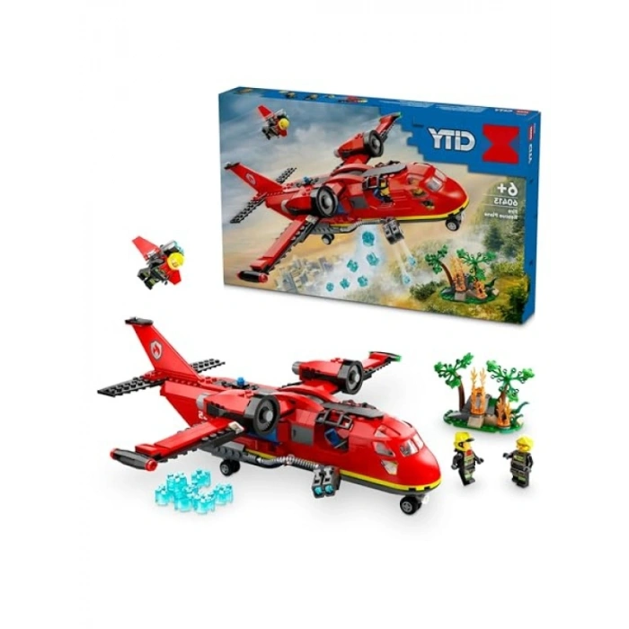 LEGO City İtfaiye Kurtarma Uçağı - 478 Parça ile Yaratıcı Oyun Seti