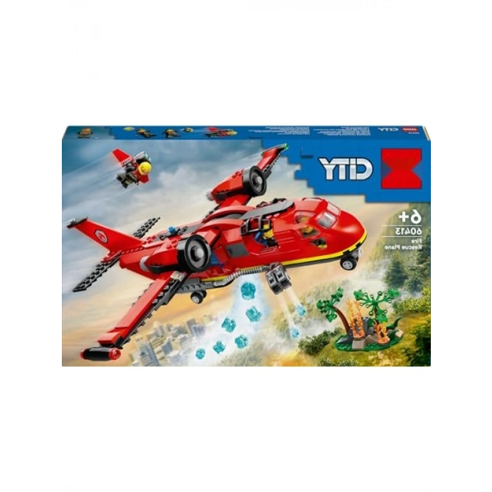 LEGO City İtfaiye Kurtarma Uçağı - 478 Parça ile Yaratıcı Oyun Seti
