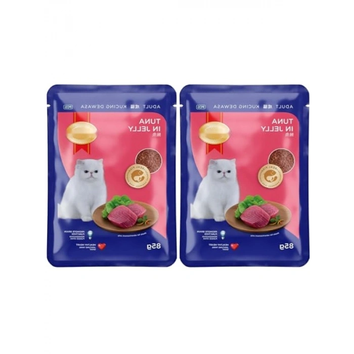 Lezzetli Jöleli Ton Balığı, 85 gr (2 Paket)