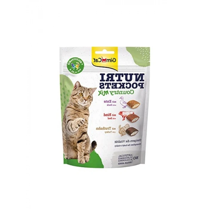 Lezzetli Kedi Ödül Tableti - Ördek, Dana ve Hindi Eti İçeren 150 g