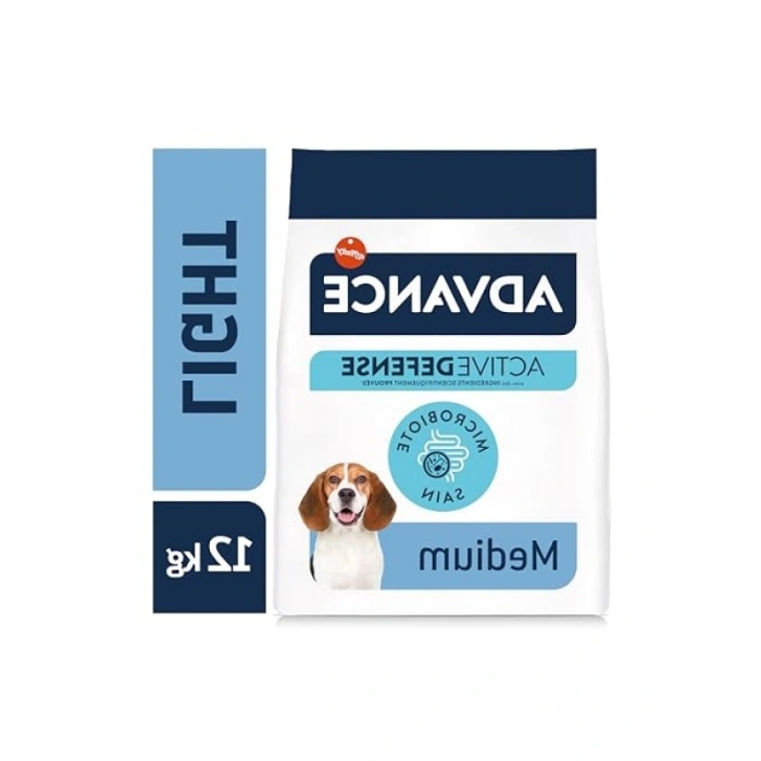 Light Tavuklu Orta Boy Kuru Köpek Maması, 12 kg