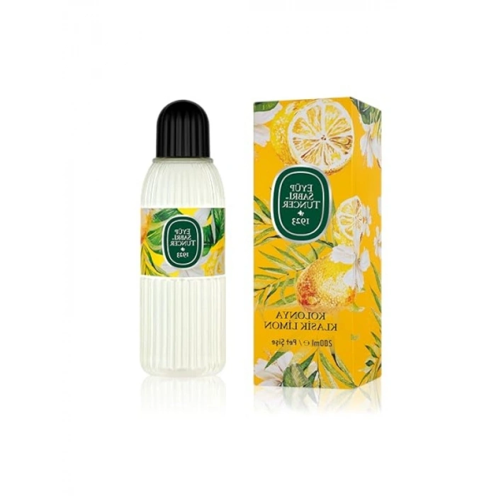 Limon Kolonyası, 200 ml Silindir PET Şişe