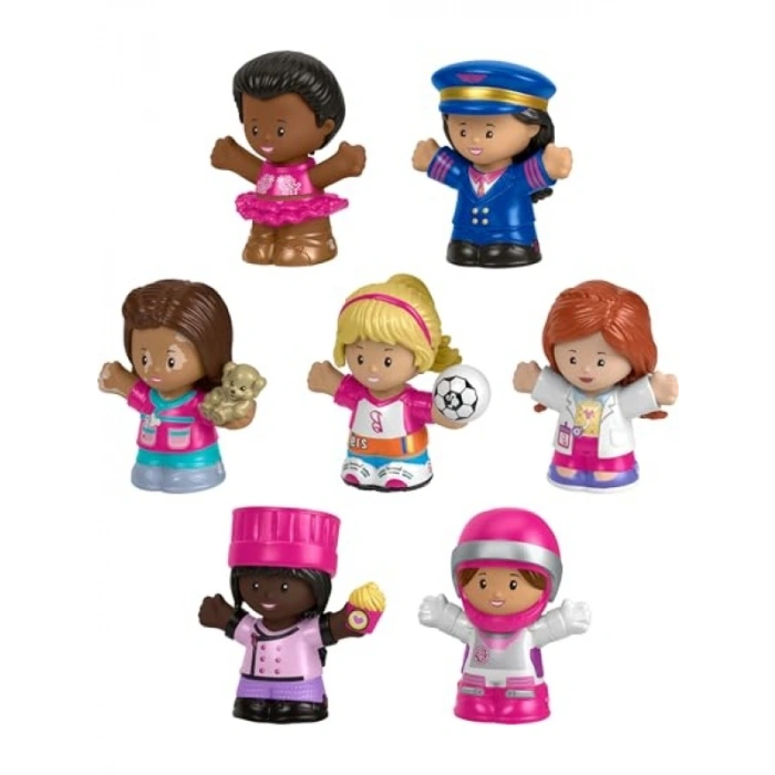 Little People Figür Seti - Barbie Temalı Oyun Seti