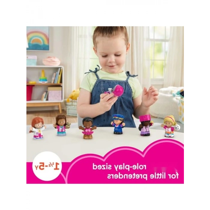 Little People Figür Seti - Barbie Temalı Oyun Seti