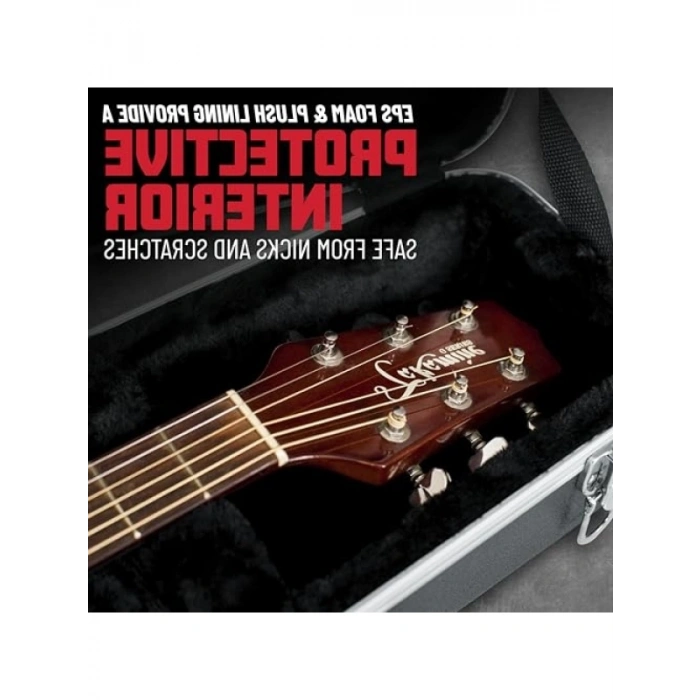 Lüks Kalıplı Kılıf - Dreadnought Akustik Gitarlar için