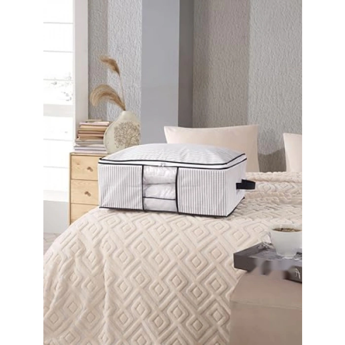 Lüks Pencereli Baza Altı Düzenleyici (4 Adet) - 64x45x22 cm
