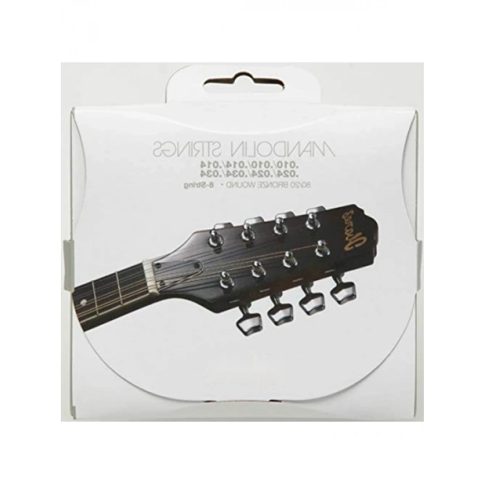 Mandolin için 80/20 Bronz Tel Seti - Parlak Ses Kalitesi