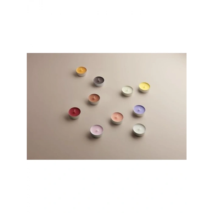 Mango Kokulu Tealight Mum, 18li Paket, 4 Saat Uzun Yanma Süresi