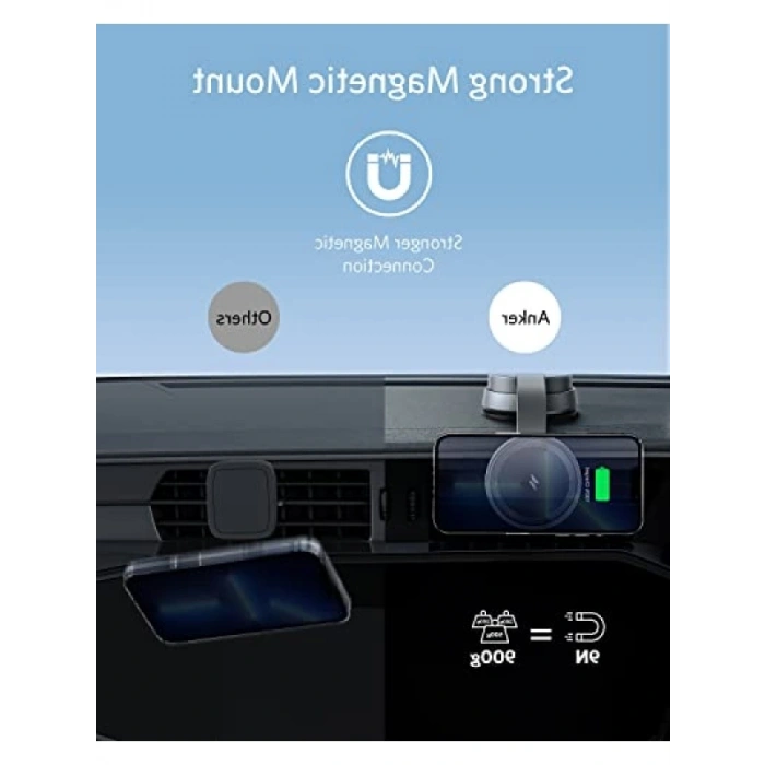 Manyetik Araç Şarj Cihazı - Magsafe Uyumlu