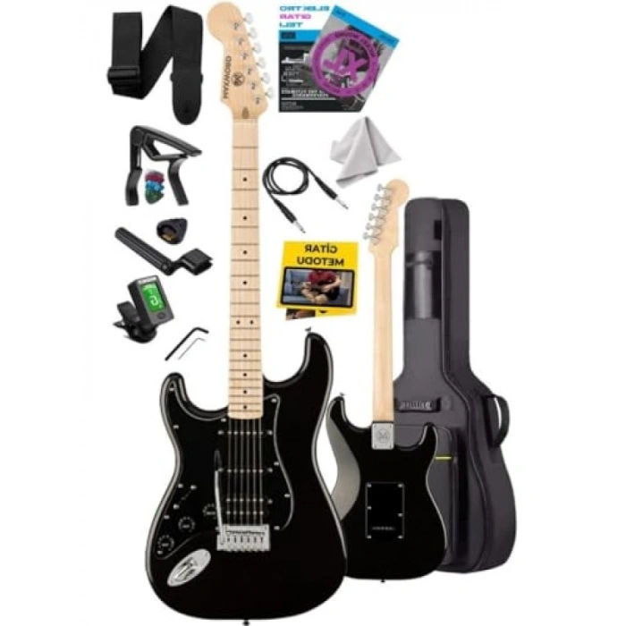 Maple Klavye ile SSH Elektro Gitar Seti