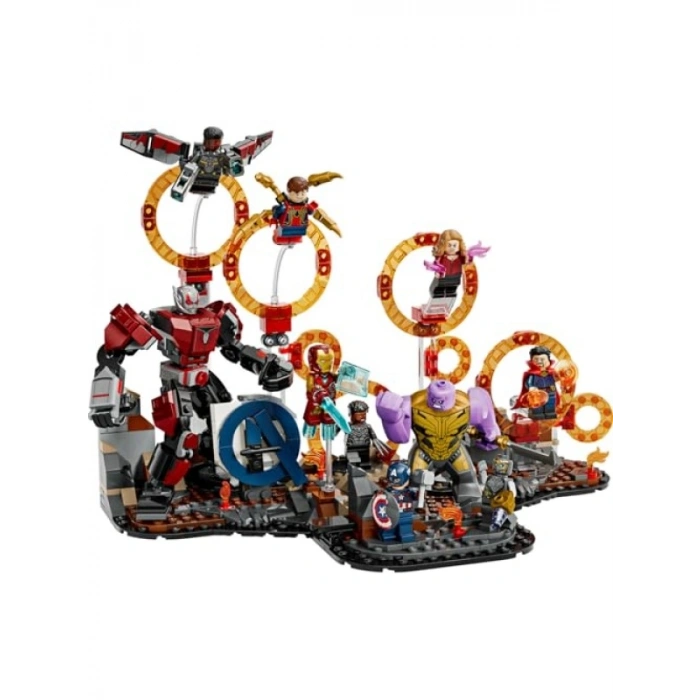 Marvel Avengers: Endgame Kaptan Amerika ve Iron Man Figürü Seti