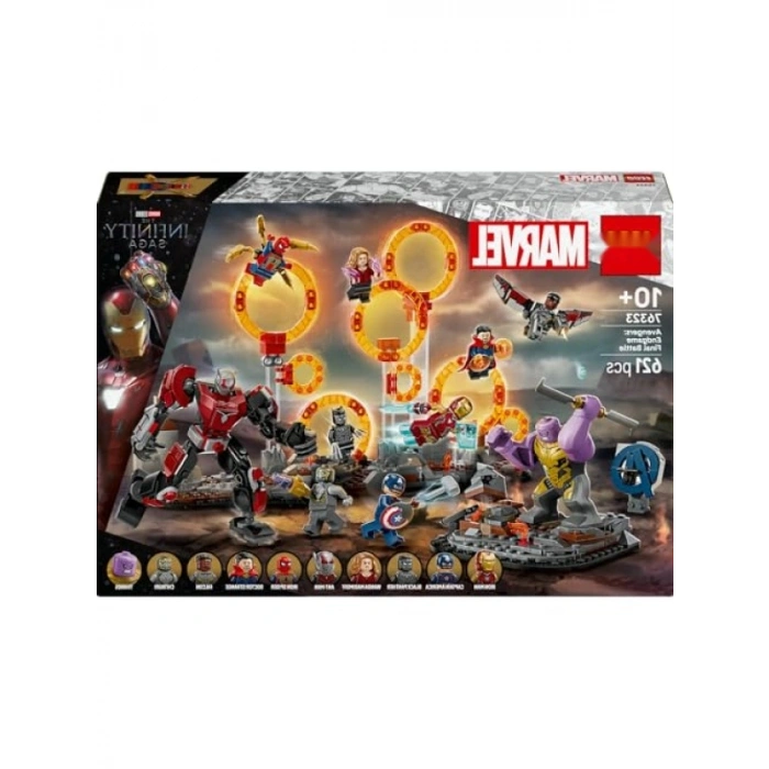 Marvel Avengers: Endgame Kaptan Amerika ve Iron Man Figürü Seti