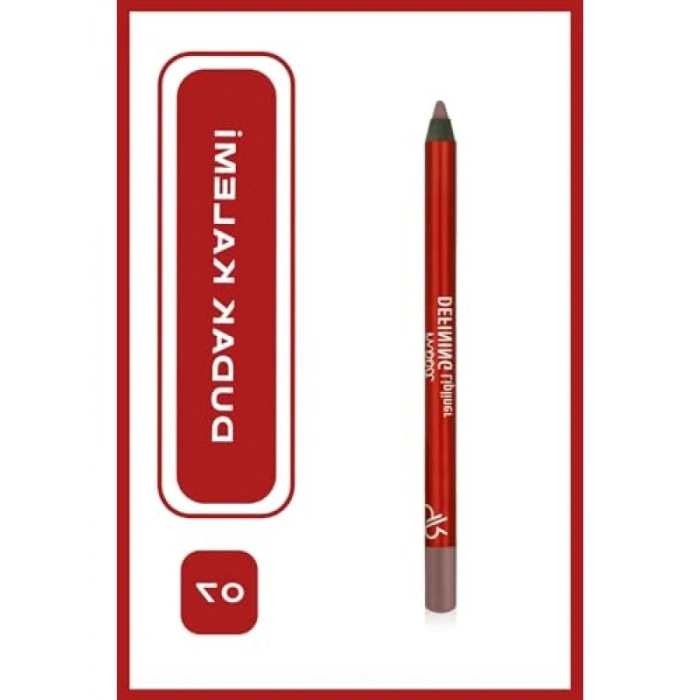 Mat Bitişli Uzun Süre Kalıcı Dudak Kalemi - No:07 Taupe Brown