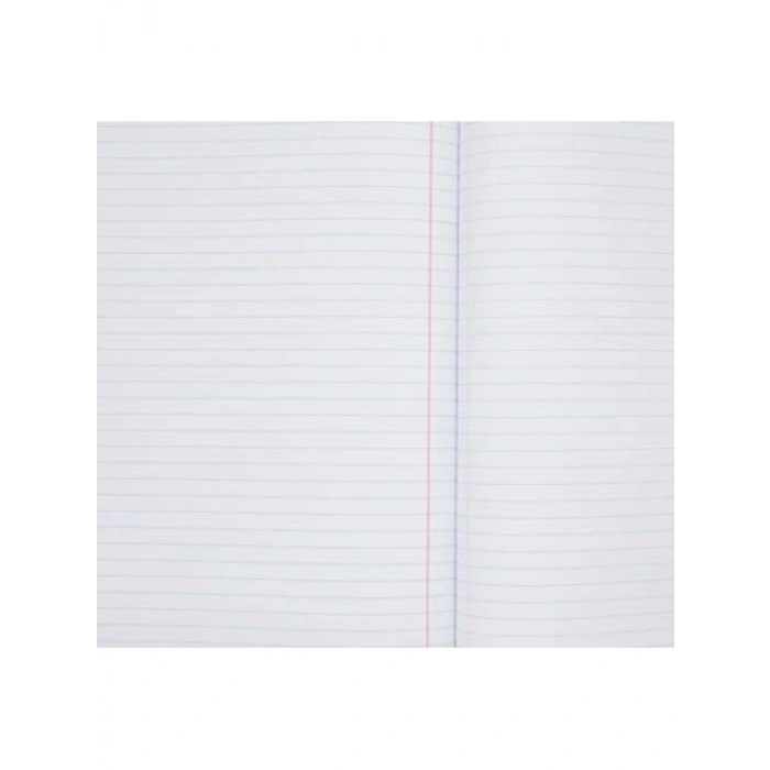 Mavi Kamuflaj Desenli A4 Çizgili Okul Defteri, 60 Yaprak