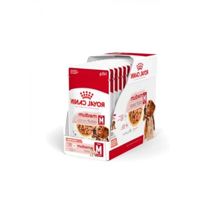 Medium Adult Gravy Yetişkin Köpek Yaş Maması 140 gr x 10 Adet