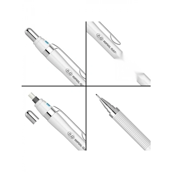 Mekanik Kurşun Kalem - 0.5 mm, Hafif ve İnce Tasarım