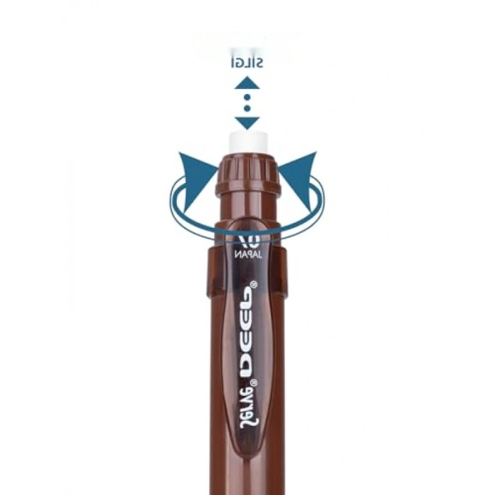 Mekanik Kurşun Kalem, 0.7 mm, Toprak Kahverengi