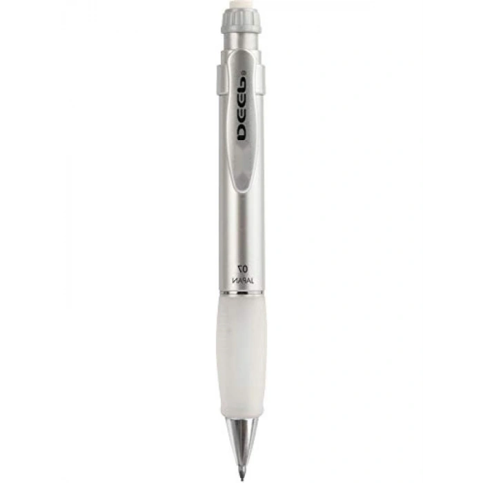 Mekanik Kurşun Kalem, 0.7mm, Metalik Gri Renk