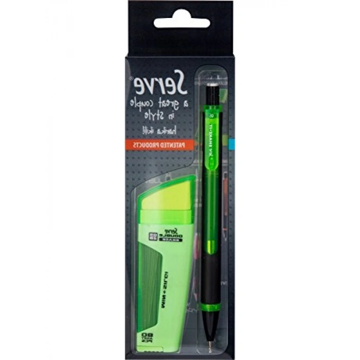 Mekanik Kurşun Kalem ve Silgili Pastel Set
