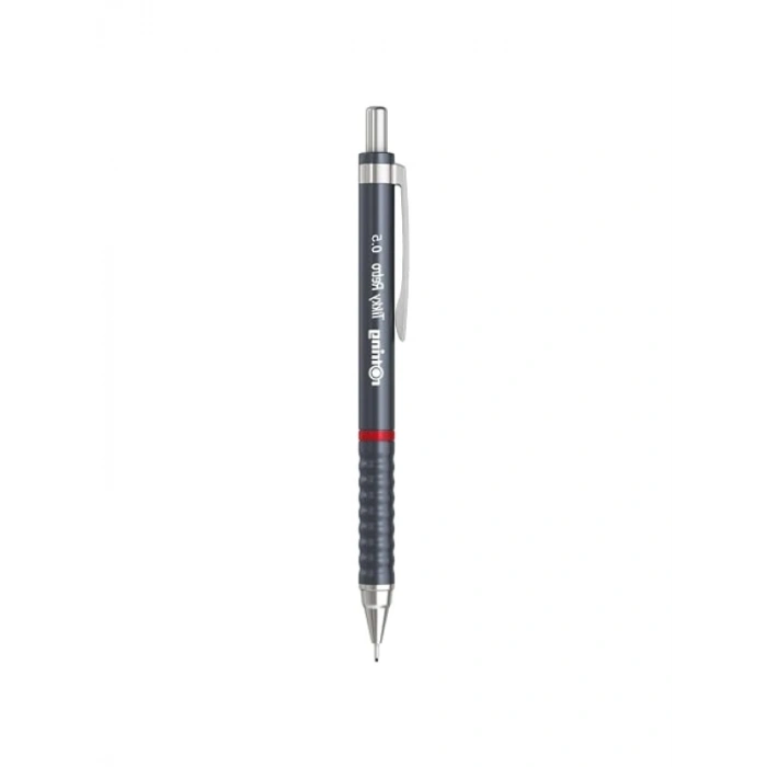 Mekanizmalı Kalem, Metalik Gri, 0.5 mm