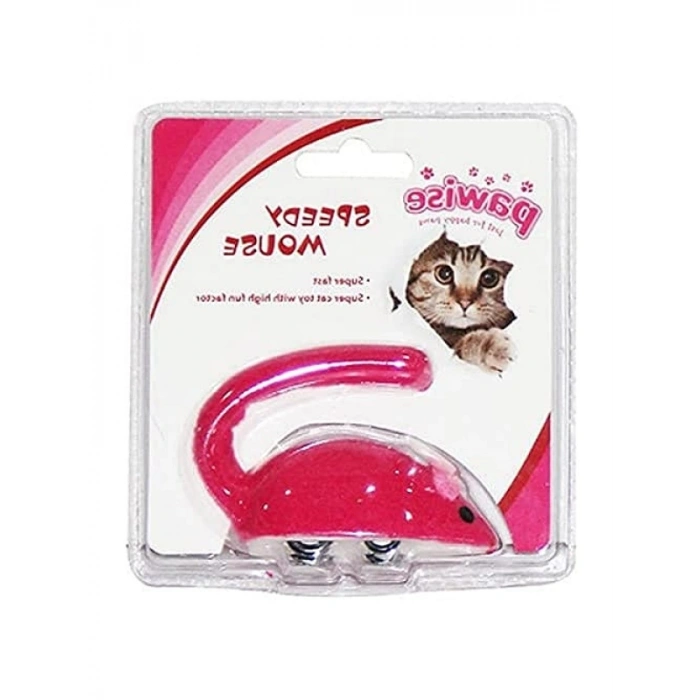 Mekanizmalı Peluş Kedi Oyuncağı, 9 cm