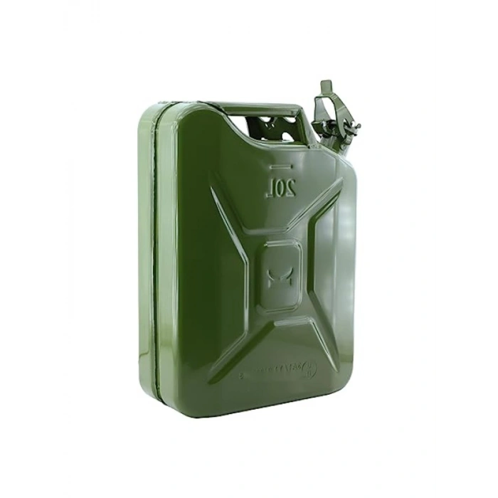 Metal Benzin Bidonu - 20 Litre Akaryakıt Taşıma ve Depolama