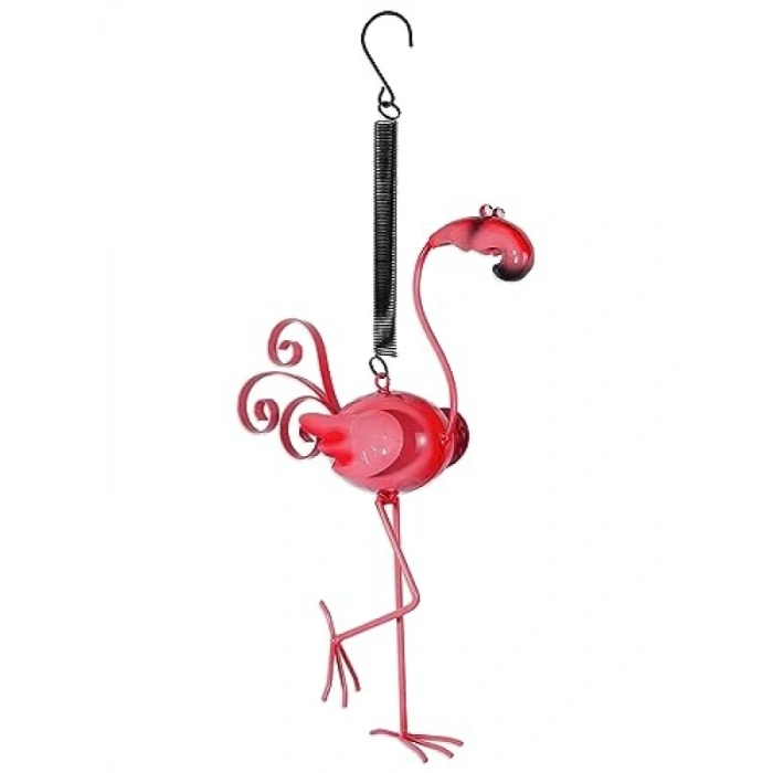 Metal Flamingo Bahçe Dekorasyonu, 45,72 cm