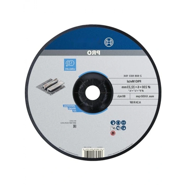 Metal Taşlama Diski, 230 mm, Güvenilir Kesim