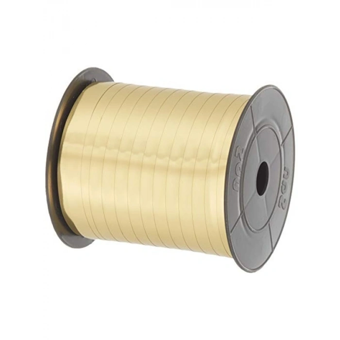 Metalik Altın Rafya - 8mm x 200m Rulo