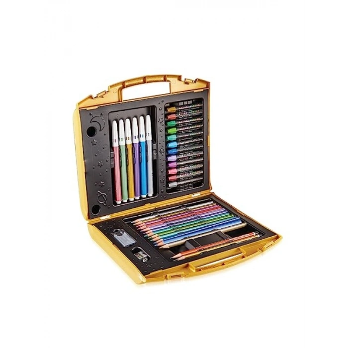 Metalik Boyama Çantası - 12li Set