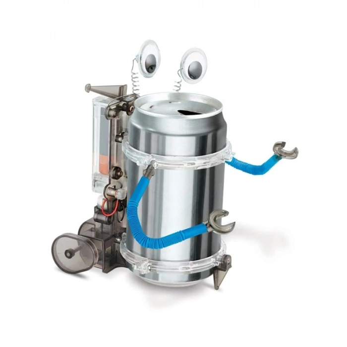 Metalik Kutu Robot - Dönüşebilir Tasarım ve Eğlenceli Oyun