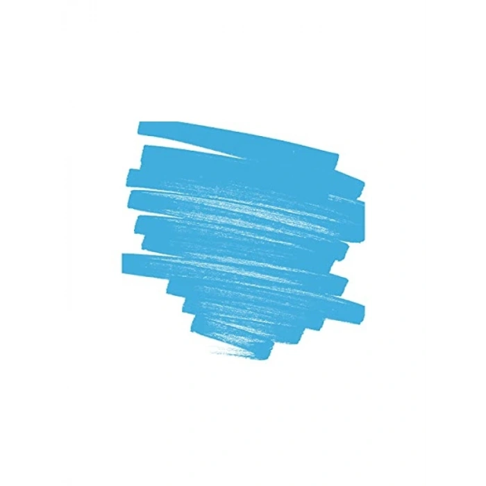Metalik Mavi Renkli Marker - Hızlı Kuruyan