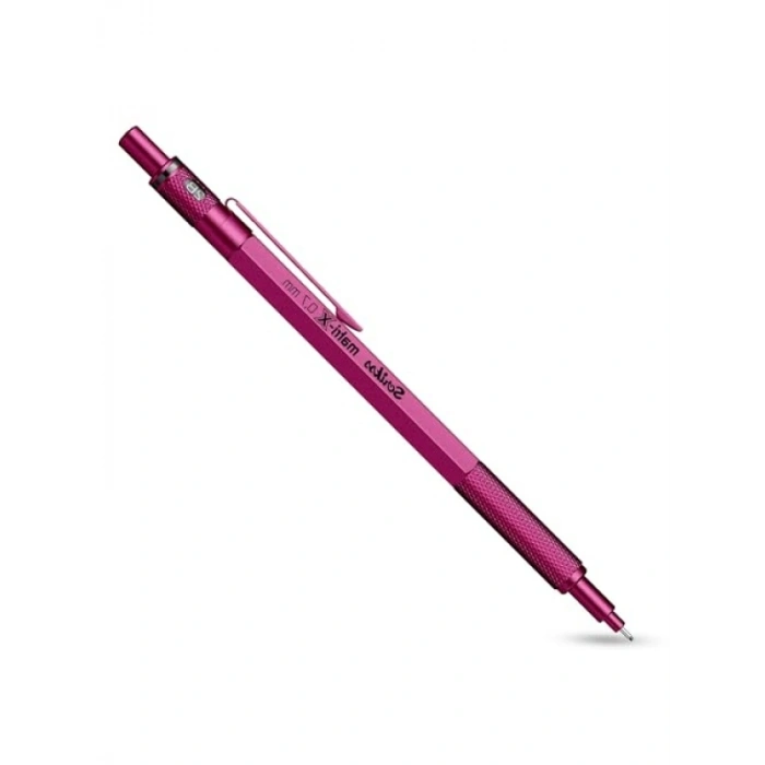 Metalik Pembe Versatil Kalem - 0.7 mm Uç, Ergonomik Tasarım