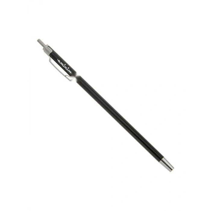 Metalik Siyah Tükenmez Kalem, 0.5 mm Uç Kalınlığı