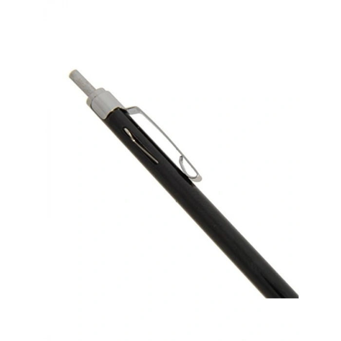 Metalik Siyah Tükenmez Kalem, 0.5 mm Uç Kalınlığı