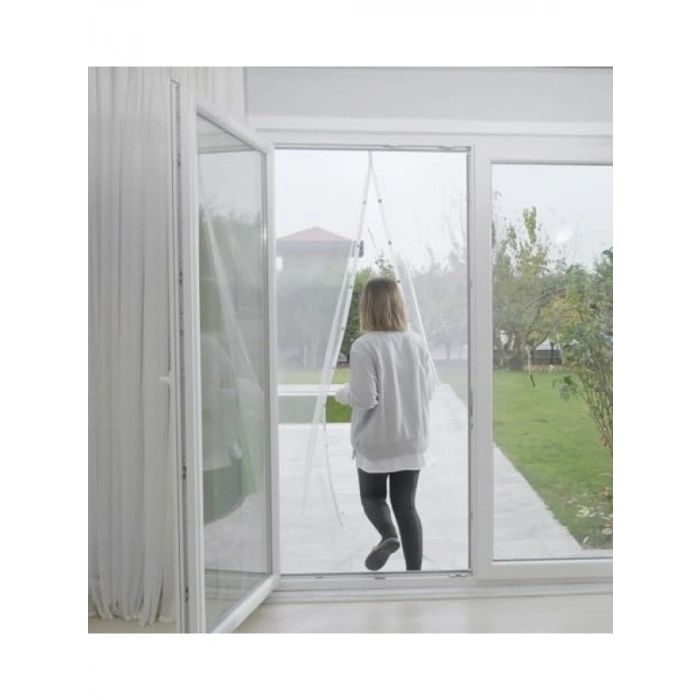 Mıknatıslı Kapı Sinekliği – 90x210 cm, Kolay Kurulum