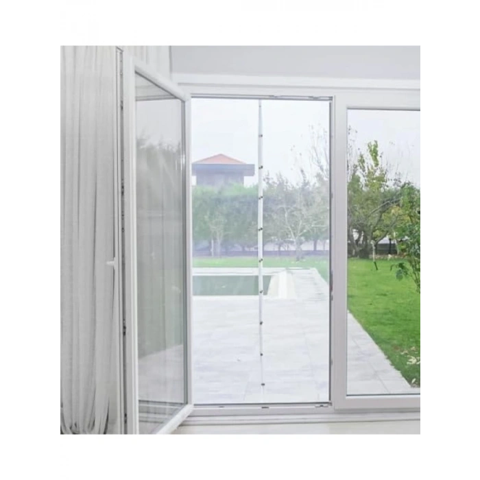 Mıknatıslı Kapı Sinekliği – 90x210 cm, Kolay Kurulum