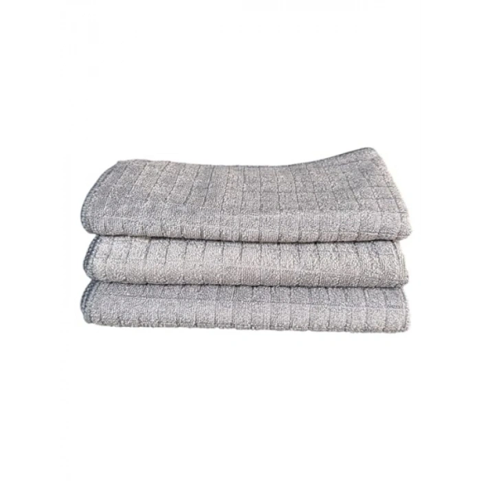 Mikrofiber Mutfak Temizlik Bezi, Leke Tutmaz - Kareli 40x40 cm - 3 Adet