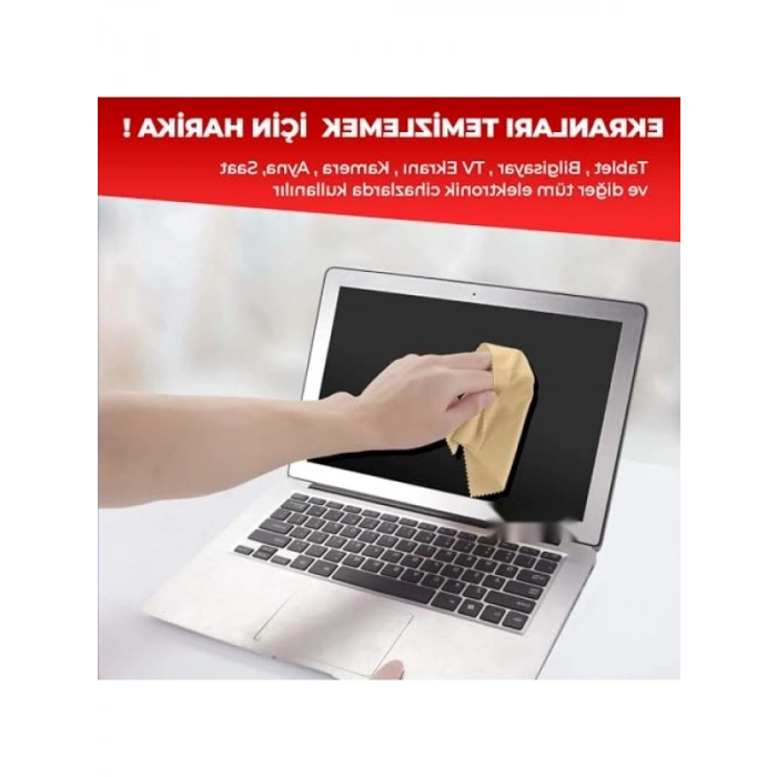 Mikrofiber Temizleme Bezi - Hassas Yüzeyler için Tüy Bırakmayan Çözüm