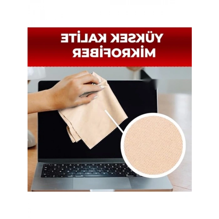 Mikrofiber Temizleme Bezi - Hassas Yüzeyler için Tüy Bırakmayan Çözüm