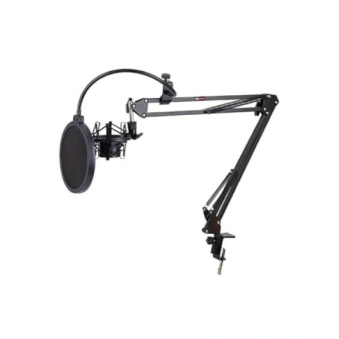 Mikrofon Standı Seti, Pop Filter ve Shock Mount ile Birlikte