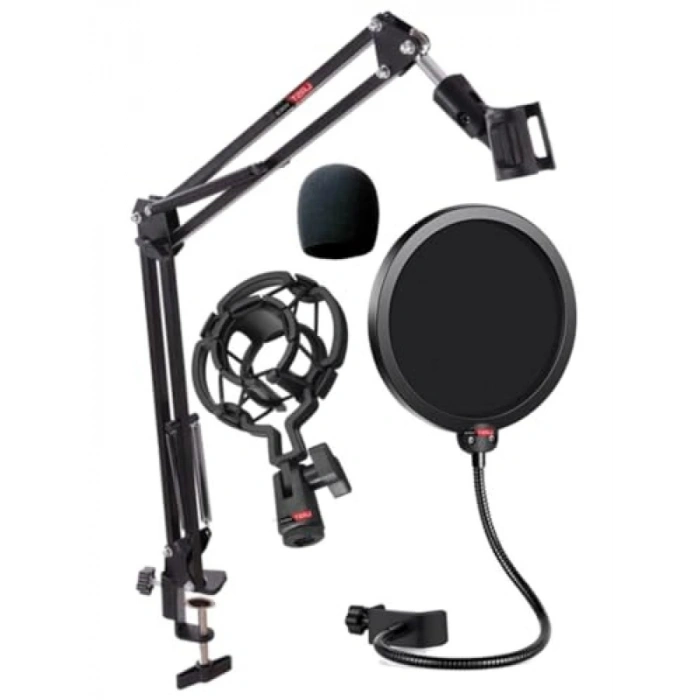 Mikrofon Standı, Shock Mount ve Pop Filter Seti